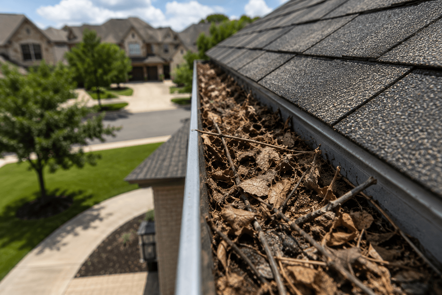 Gutter Services by Recon Roofing in Central Texas