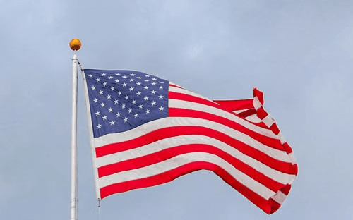 American flag representing the veteran-owned values behind Recon Roofing