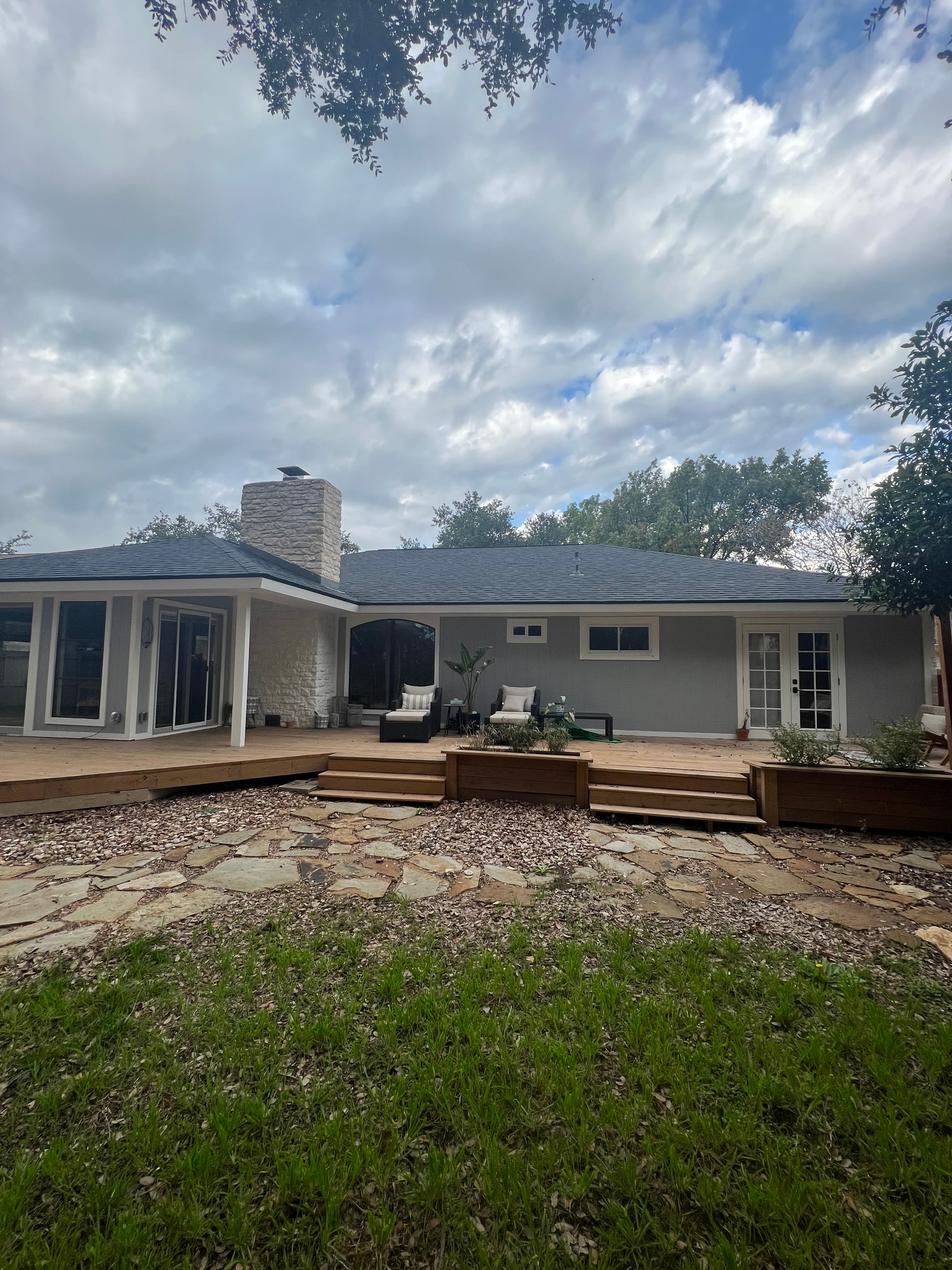 Exterior Painting by Recon Roofing in Central Texas