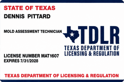 TDLR Mold Assessment Technician License